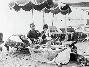 Infancy Prints: Mrs. Caruso Ingraham with Stepdaughter