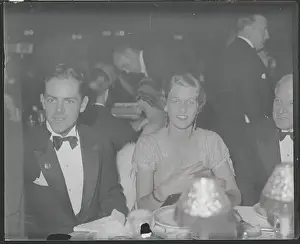 Mrs. Curtis Dall Attending Dinner
