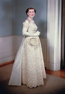 Mrs. Dwight D. Eisenhower, Inaugral Gown