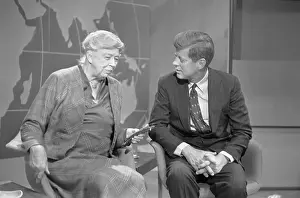 Waltham Prints: Mrs Eleanor Roosevelt and Senator John Kennedy
