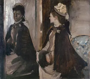 Stylish Prints: Mrs Jeantaud in the Mirror, c. 1875