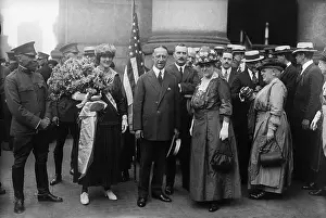 Governor Prints: Mrs. John Blair, Al Smith, Mrs. Carrie Chapman Catt