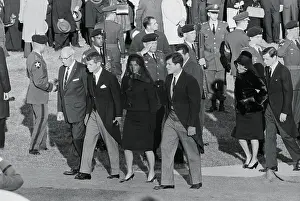 Arlington Prints: Mrs. Kennedy, Robert and Edward Kennedy