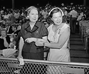 Widow Prints: Mrs. Lou Gehrig And Mrs. Babe Ruth