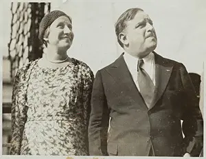 Havana Prints: Mrs. and Mrs. Fiorello LaGuardia