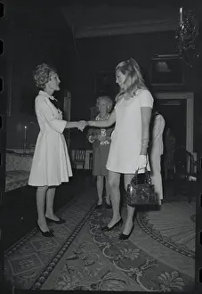 Mrs. Nixon and Virginia Joan Kennedy