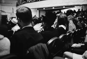 Macon Prints: Mrs. Otis Redding Attending Her Husbands Funeral