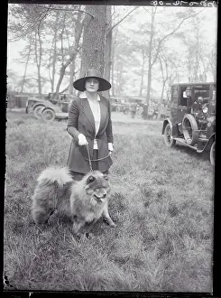 Mrs Robert Appleton with Prize Winning Dog