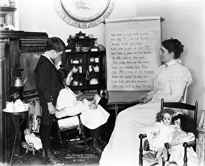 Mrs. T.A. Edison & Children