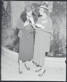 Mrs. Thomas M. Crabbe and Dorothy McElhone
