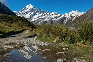 Images Dated 3rd December 2012: Mt Cook reflection