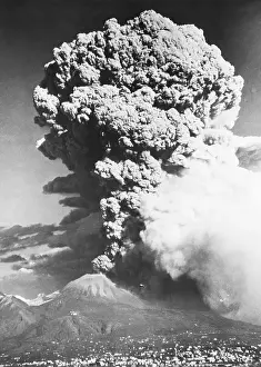 Eruption Prints: Mt. Vesuvius Eruption