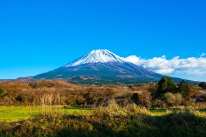 Images Dated 10th November 2012: Mt.Fuji and Autumnscape