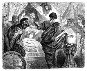 Teenager Prints: Mucius Scaevola