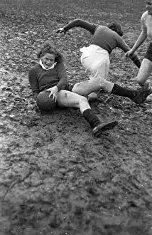 Determination Prints: Mud-Football