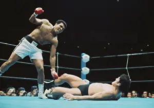 Huty32817 Prints: Muhammad Ali And Antonio Inoki