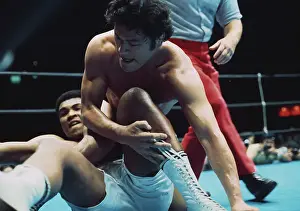 Huty32817 Prints: Muhammad Ali And Antonio Inoki