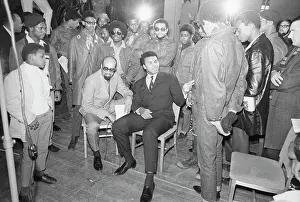Muhammad Ali Inspecting Uniform of Guard