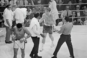 Muhammad Ali and Jerry Quarry After Bout