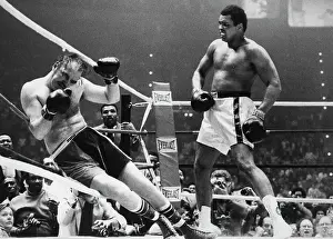 Richfield Prints: Muhammad Ali Knocking Chuck Wepner onto the Ropes