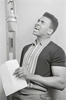 Short Sleeved Prints: Muhammad Ali Singing