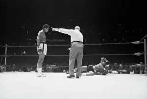 Muhammad Ali Standing Over Cleveland Williams