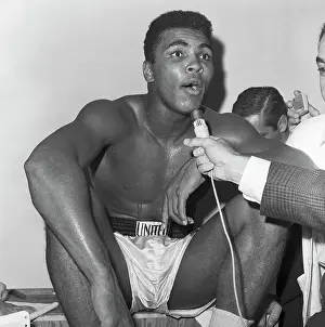 Sweating Prints: Muhammad Ali Talking to Journalists