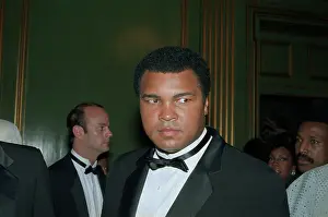 Muhammad Ali Wearing Tuxedo