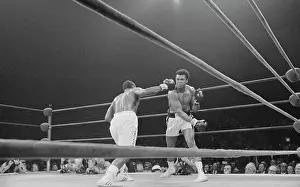 Competitor Prints: Muhammed Ali and Joe Frazier Boxing