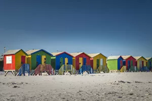 Images Dated 6th September 2015: Muizenberg Beach, South Africa