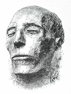 Images Dated 27th June 2018: Mummy of Seti I in Egypt in 1895