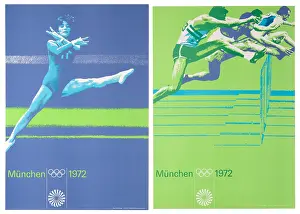 Munich 1972 Olympics Posters
