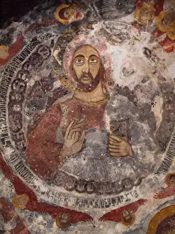 Mural of Christ Pantocrator in Sumela Monastery near Trabzon, Turkey
