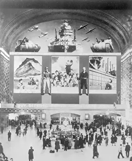 Murals at Grand Central Station