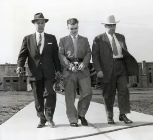 Restrained Prints: Murder Suspect Charles Starkweather Led to Courtroom