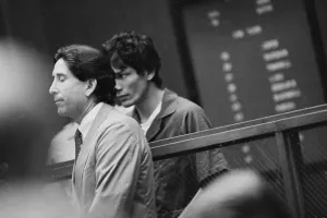 Defendant Prints: Murder Suspect Richard Ramirez in Court