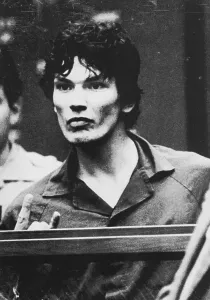 Defendant Prints: Murder Suspect Richard Ramirez Gesturing in Court