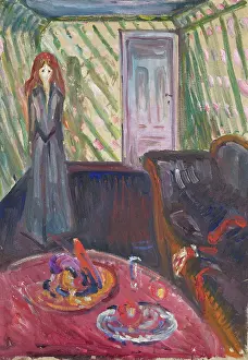 Prints of The Murderess, 1907. Found in the collection of the Munch Museum, Oslo. Artist Munch, Edvard (1863-1944). (Photo by Fine Art Images/Heritage Images via Getty Images) Where emotion becomes image, and every image speaks a thousand whispers.: The Murderess