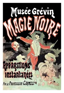 Halloween Prints: Musee Grevin Magie Noire: Apparitions Instantanees par le Professeur Carmelli