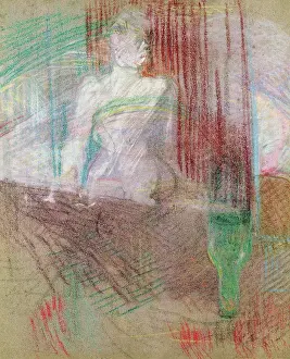 Pastel On Paper Prints: Musee Toulouse-Lautrec, Albi, France