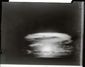 Mushroom Cloud at Night