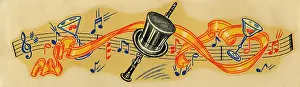 Cocktail Prints: Musical Notes