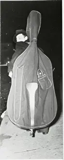 Musician Carrying Bass
