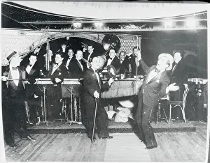 Musicians Performing at Nightclub