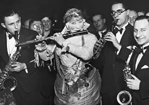1920s Style Prints: Musicians Playing at German Cabaret