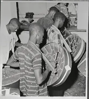 Musicians Playing Steel Drums
