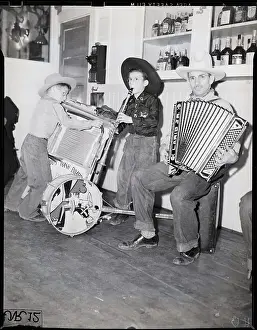 Rodeo Prints: Musicians At Rodeo