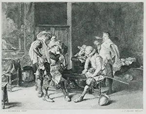 Patience Prints: Musketeers Playing Cards