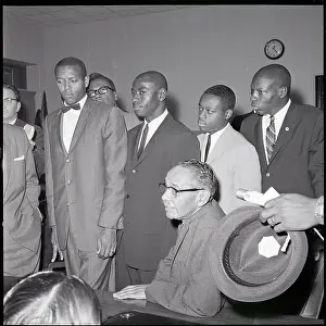 Muslims Standing in Court