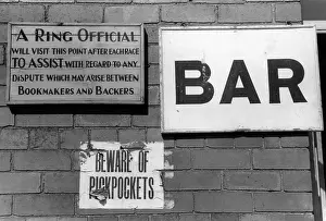 Bookmakers Prints: Musselburgh Bar